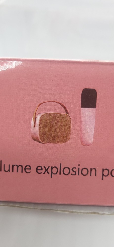 Portable Karaoke Bluetooth Speaker 2 Microphones