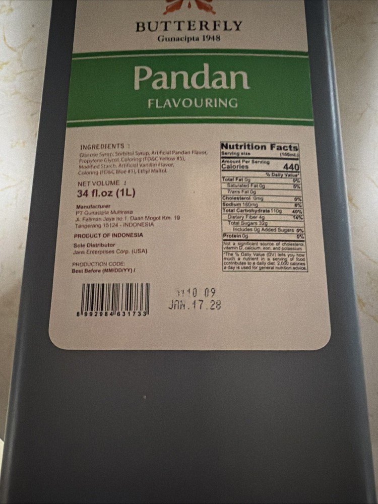 Pandan Flavoring 34oz