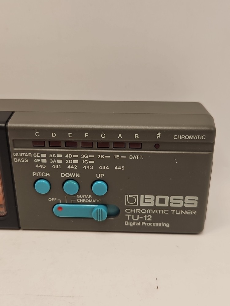 Boss Chromatic Tuner TU-12 Digital Processing Multi Instrument Tuner