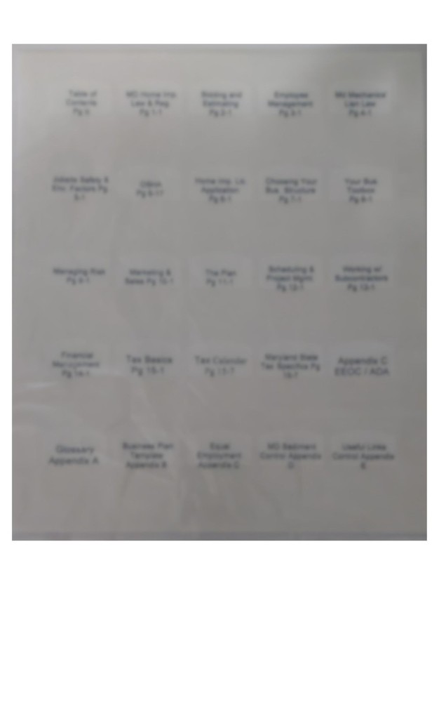 2024 International Plumbing Code Tabs