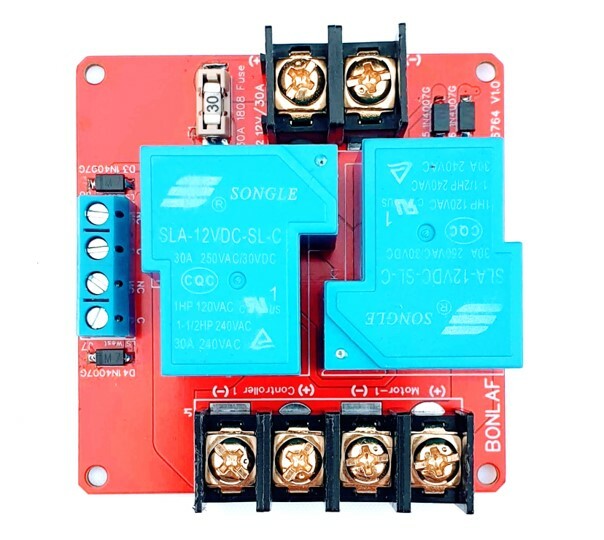 12V 24V 30A Single Relay Module Limit Switch's PV Panel Sun Tracking Control DIY