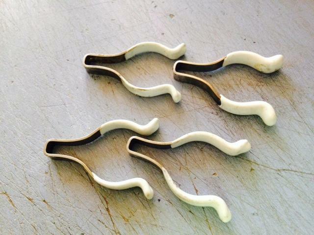 Flag Klips VINYL COATED TWO PAIR (4)