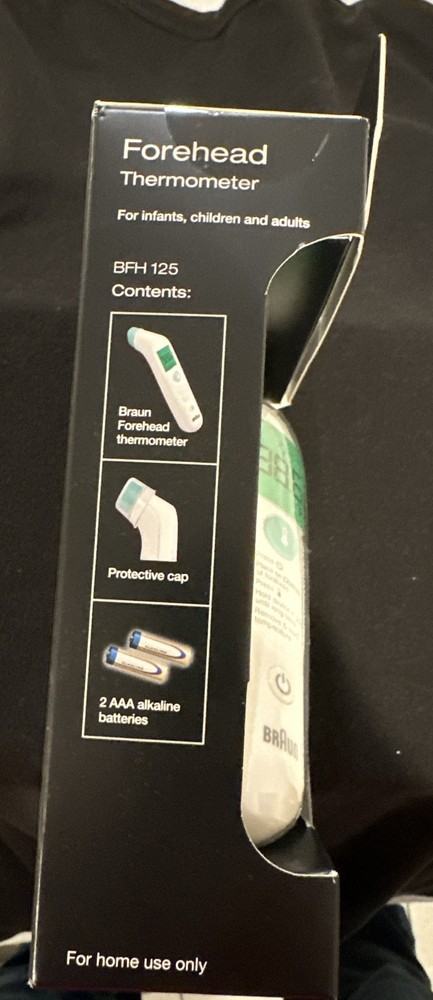 NEW Braun BFH125 Forehead Thermometer - White