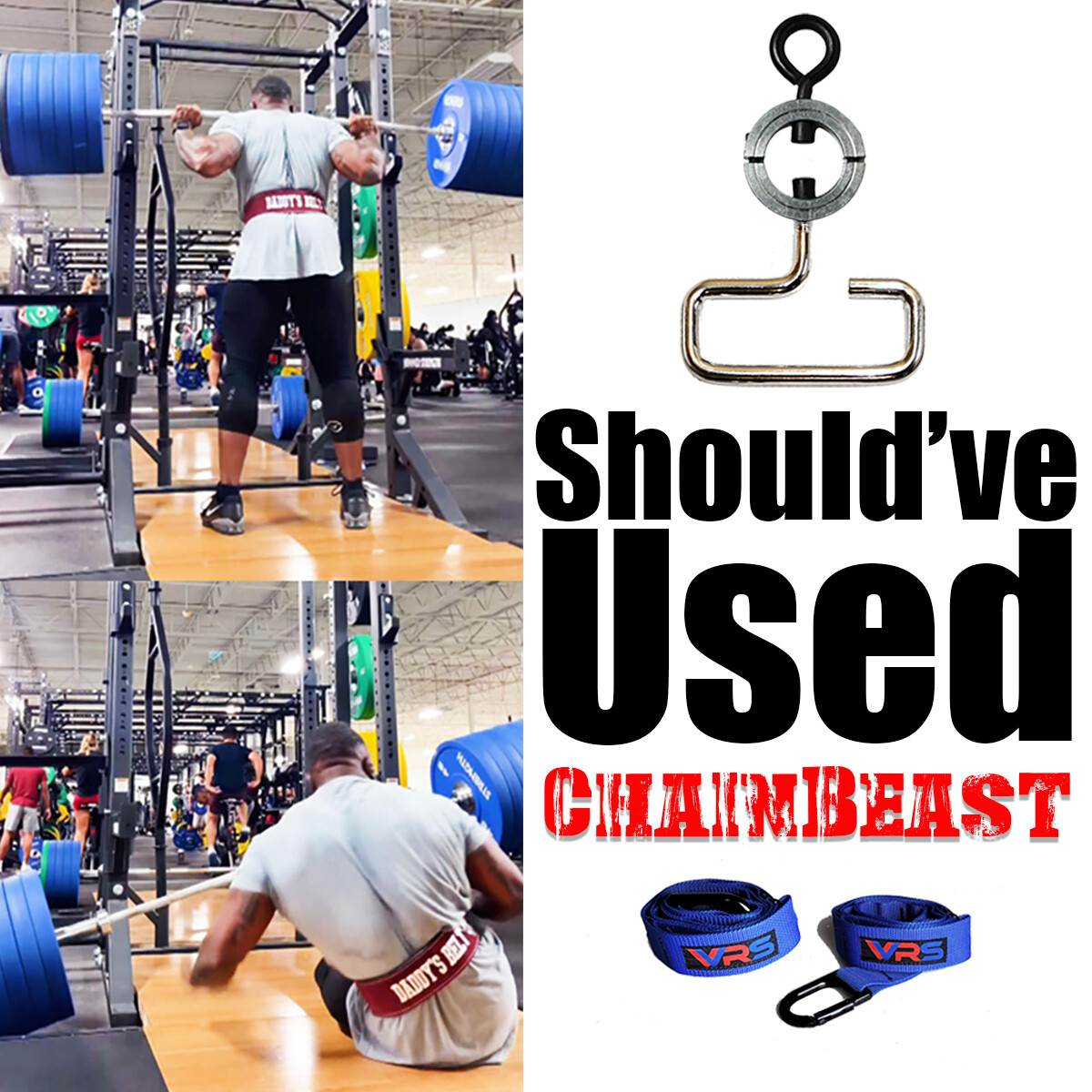ChainBeast - Stronger & Safer Training Bundle - Included Chains & Safety Straps