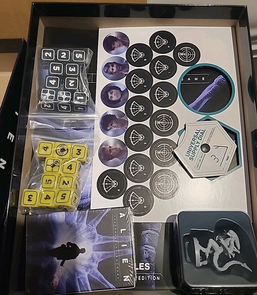 Alien RPG: Evolved Edition Starter Set With Partial Rapture Protocol Minis Box