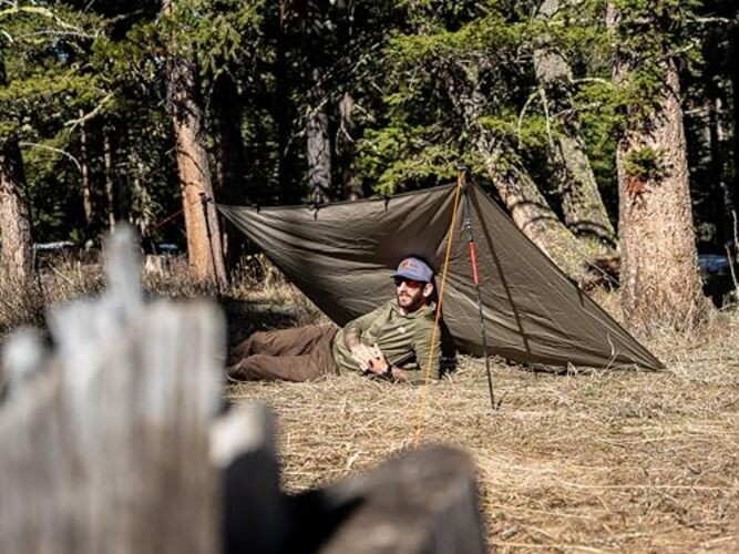 | Switchback Ultralight Waterproof Tarp | 1.9oz | Tan Switchback Tan