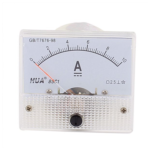 Analog DC Panel AMP VOLT Current Ammeter Voltmeter Voltage Gauge 10A 30A 50V
