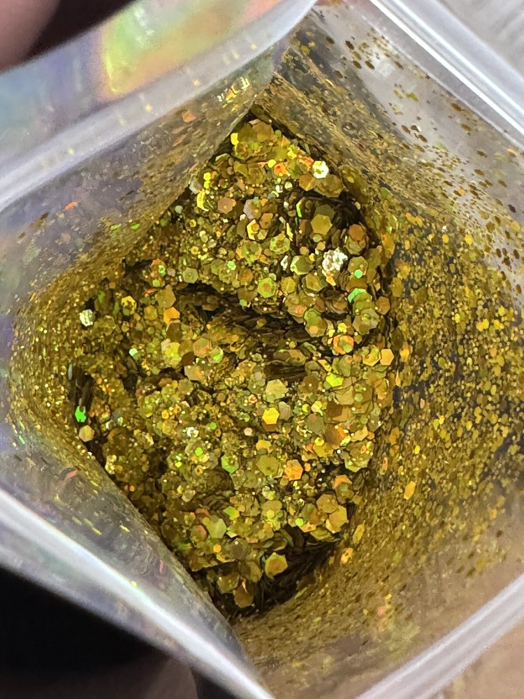 6g Chunky Gold Crafting Glitter