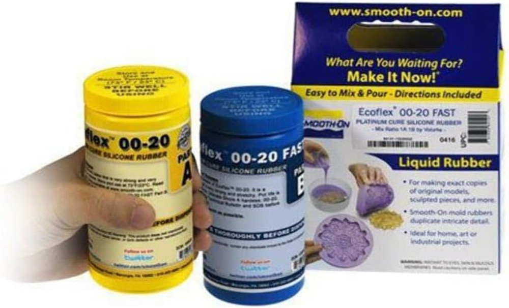 Ecoflex 00-20 Super Soft Silicone Rubber - Pint Unit