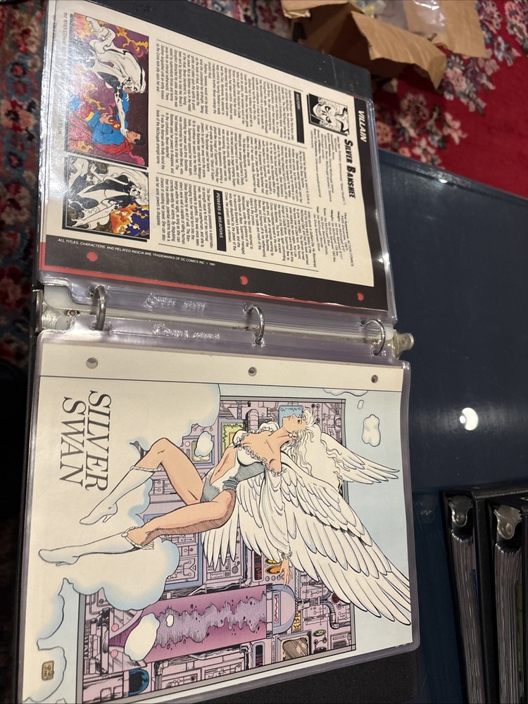 Comic Book Bio Binder