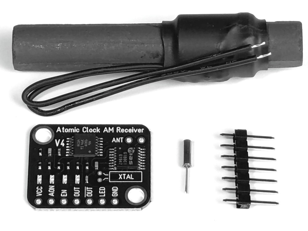 60kHz Atomic Clock Receiver V4 (WWVB, MSF, JJY60)
