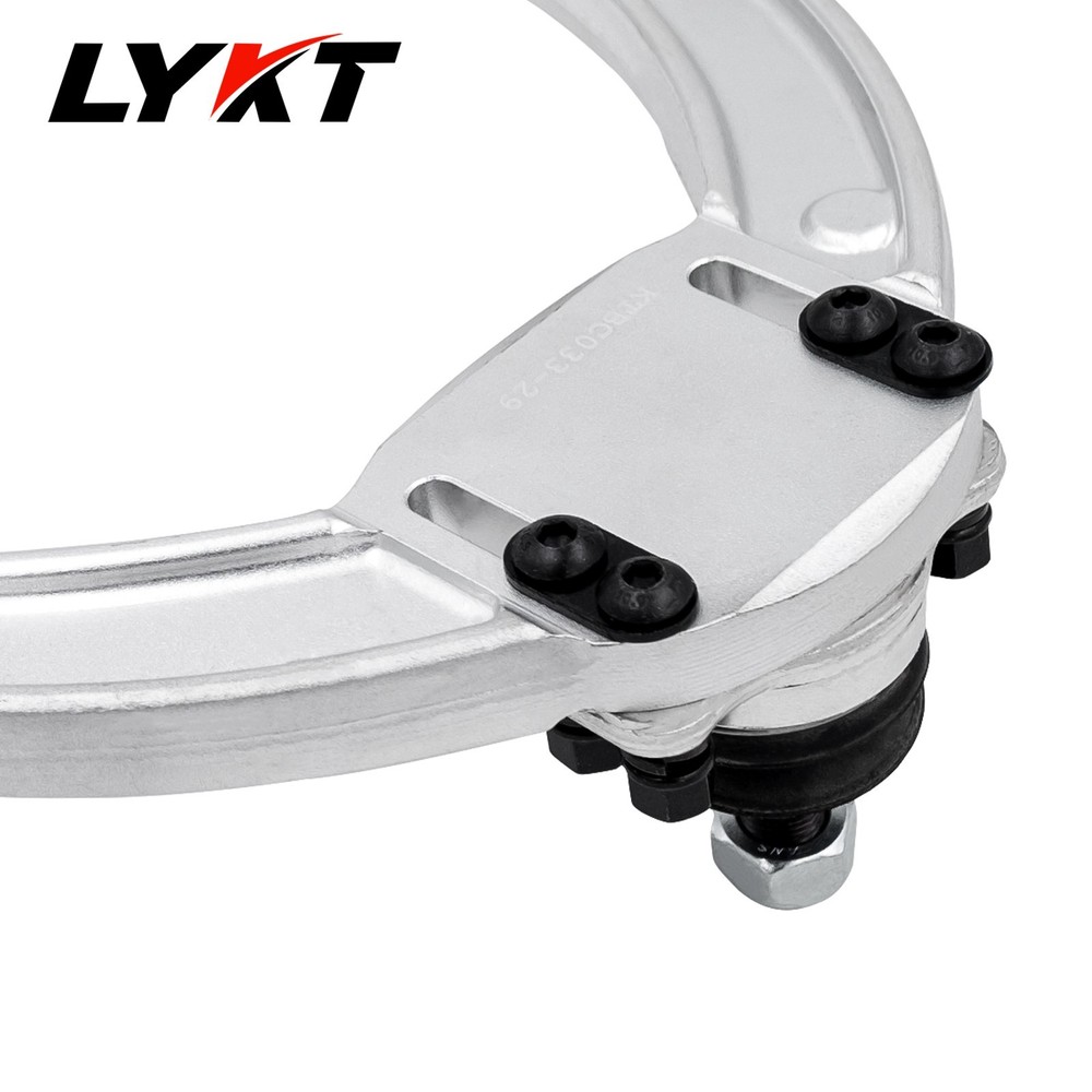 LYKT 2pcs Adjustable Control Arms Alignment Front Camber Kit for Benz ML、GL、R
