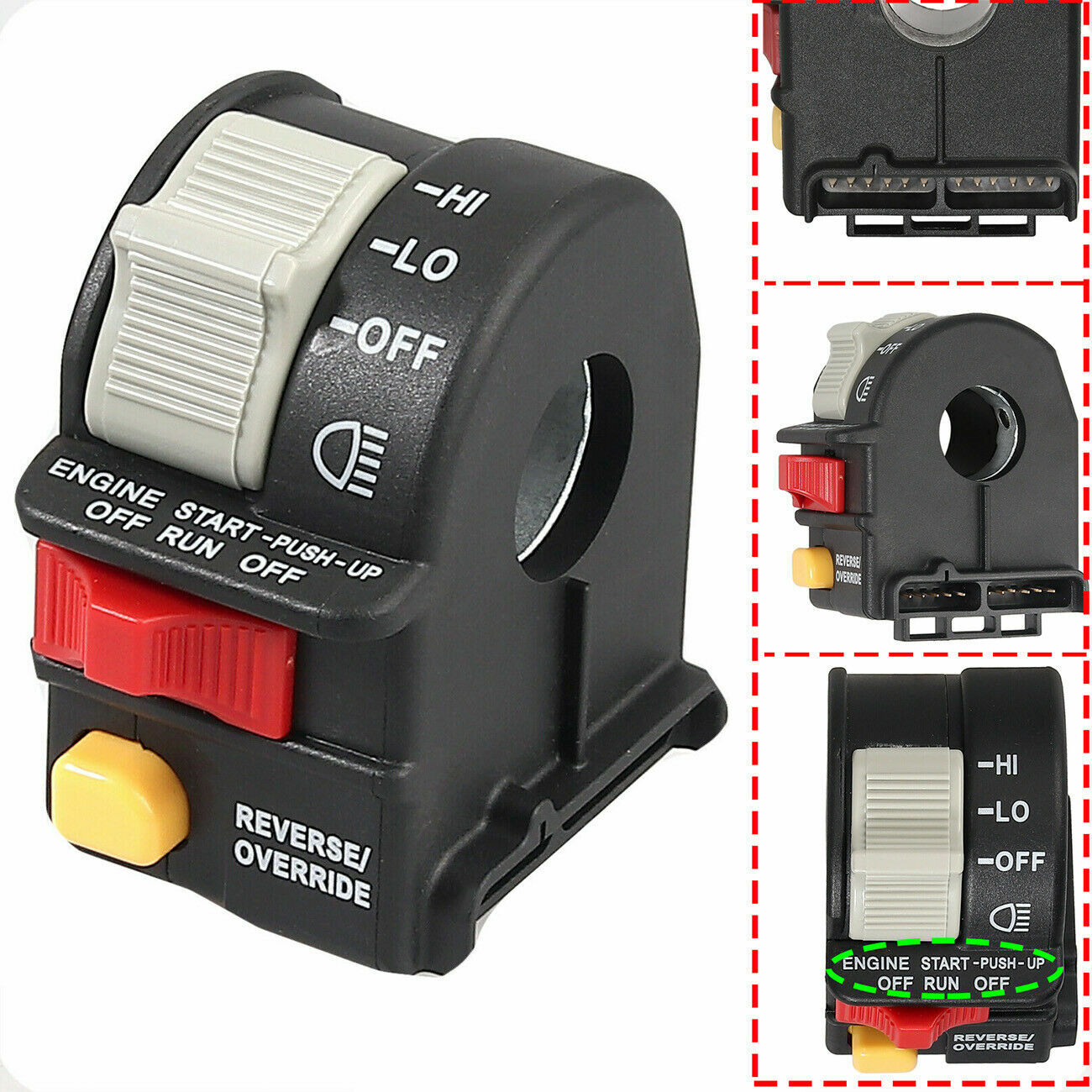 Left Handlebar Switch Assembly for 4010262 Polaris Magnum Sportsman Scrambler