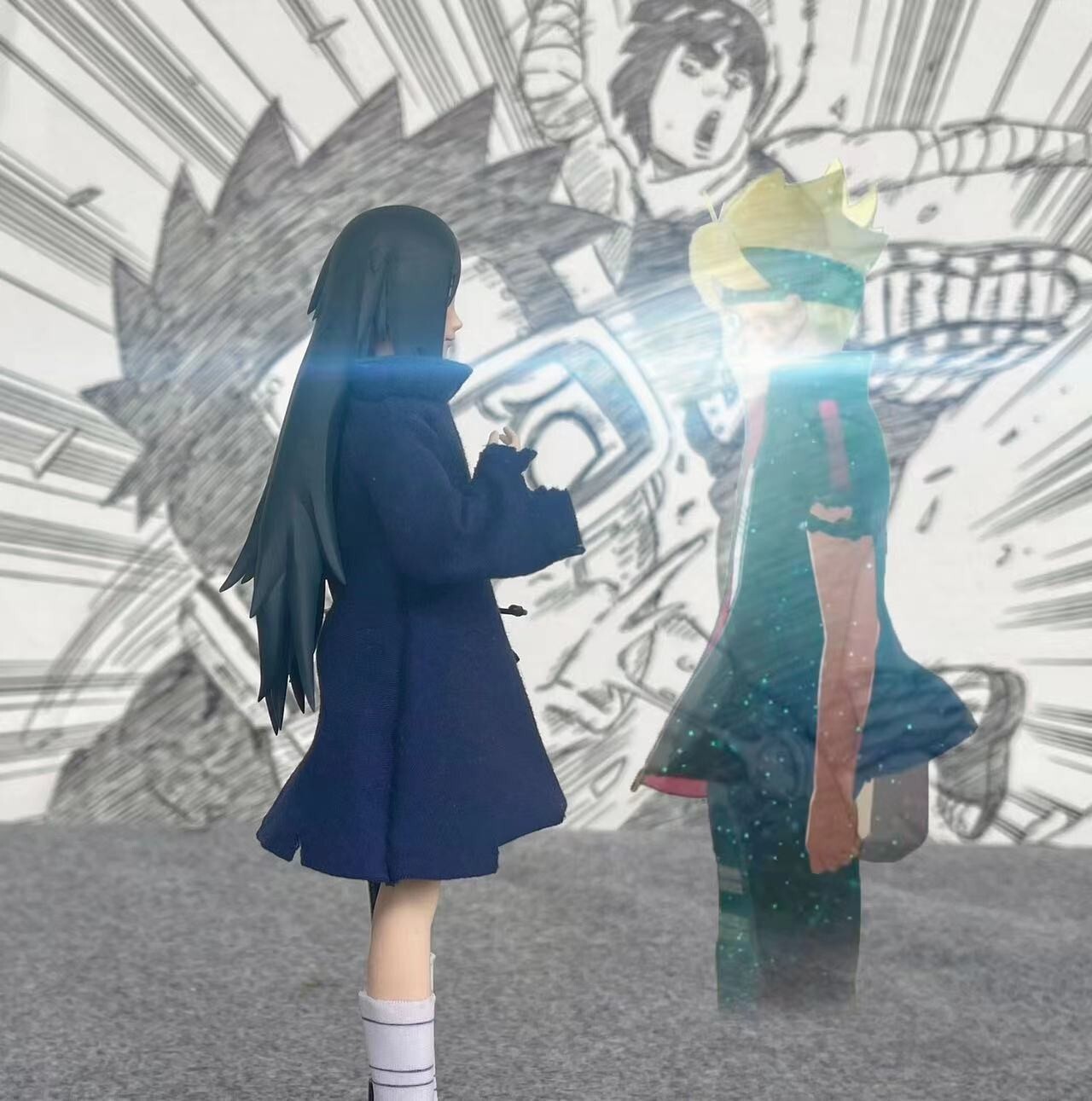 custom 1/12 Uchiha Hikari 6 inch shf figure