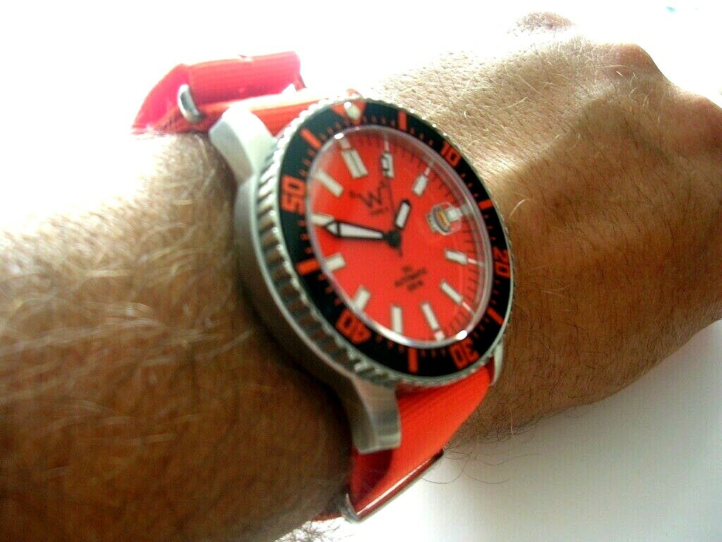 NATO ® watch strap band G10 nylon Military Diver RAF stitched bonded IW SUISSE