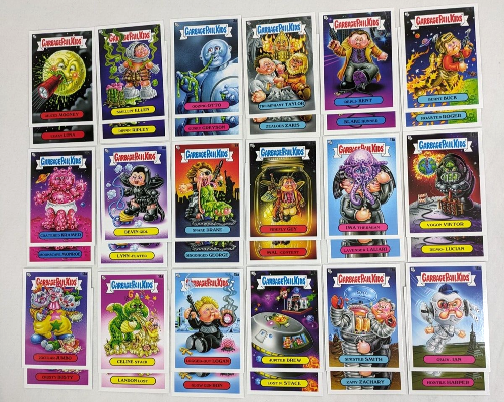 2023 Topps Garbage Pail Kids InterGOOLactic Mayhem Complete 200-Card BASE SET