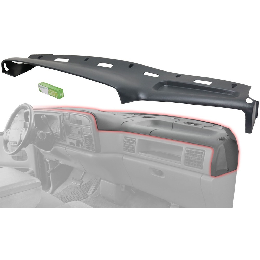 Dash Cover For 1994-1997 Dodge Ram 1500 2500 Molded ABS Thermoplastic