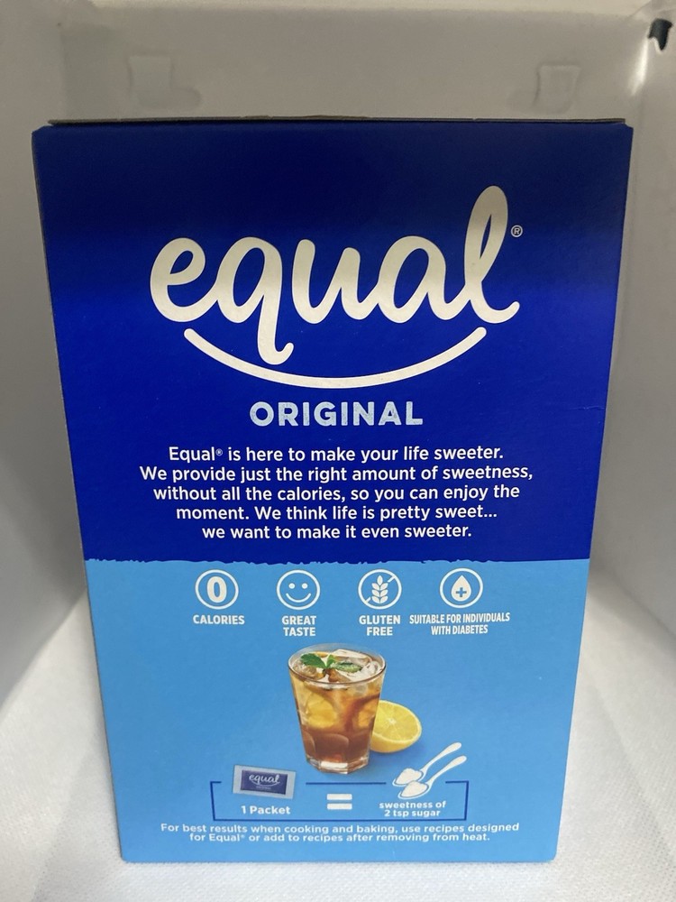 Equal Original Zero Calorie Sweetener 230 Packets, 8.1 oz