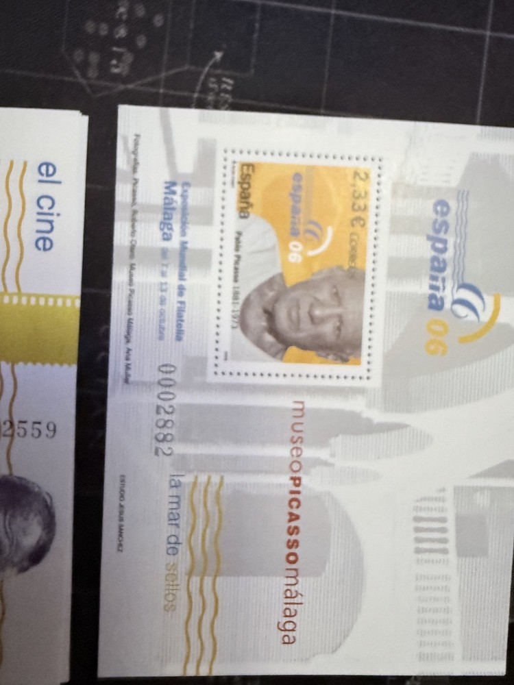 Spanish stamps 7 mini sheets "espanoa 06"