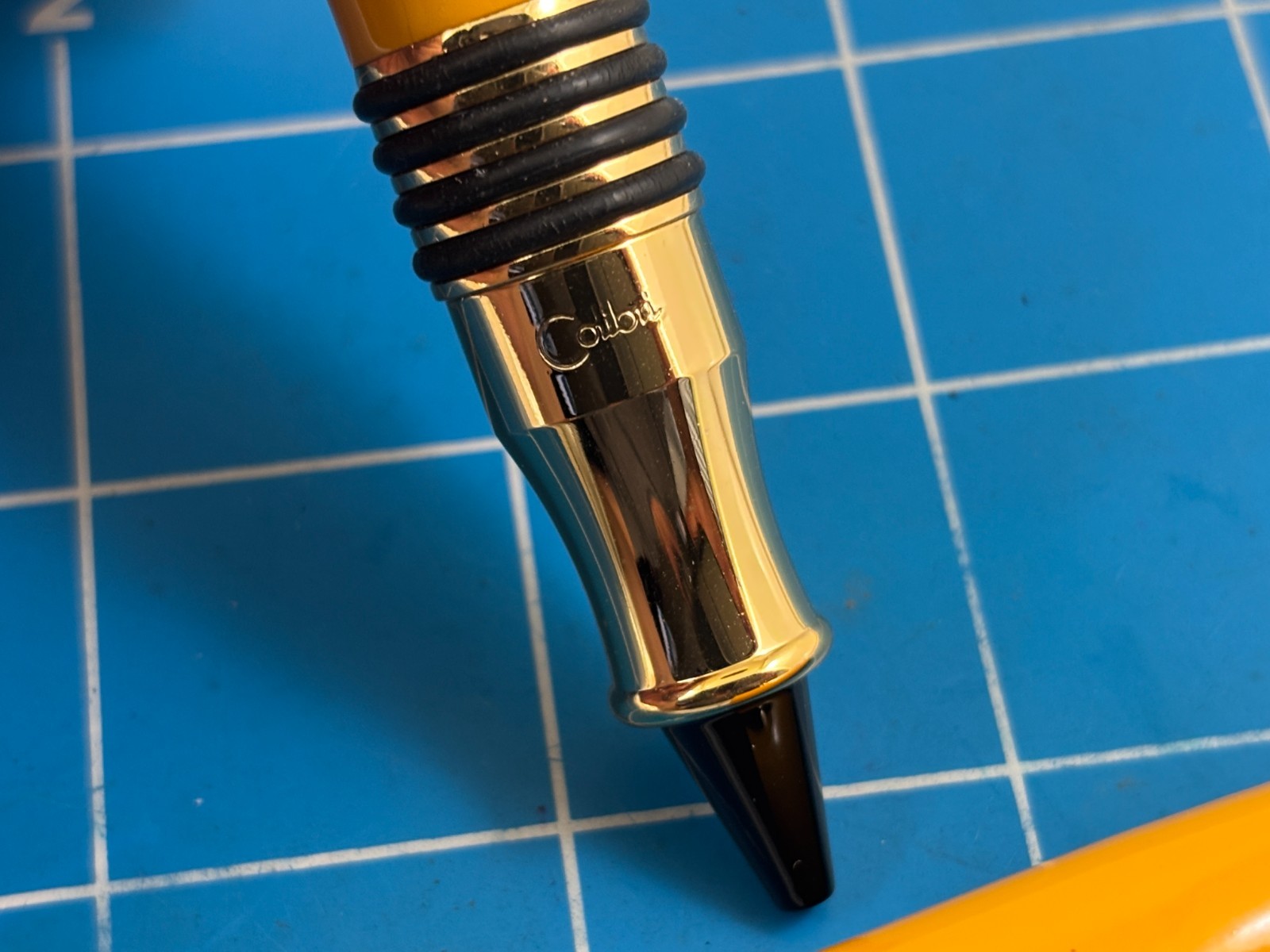 Judd's Very Nice Colibri Yellow Rollerball Pen
