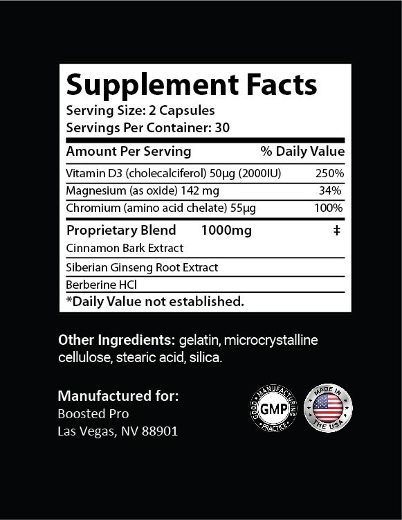 Boosted PRO Blood Flow Capsules, Max Strength, Boosted PRO Supplement (5 Pack)