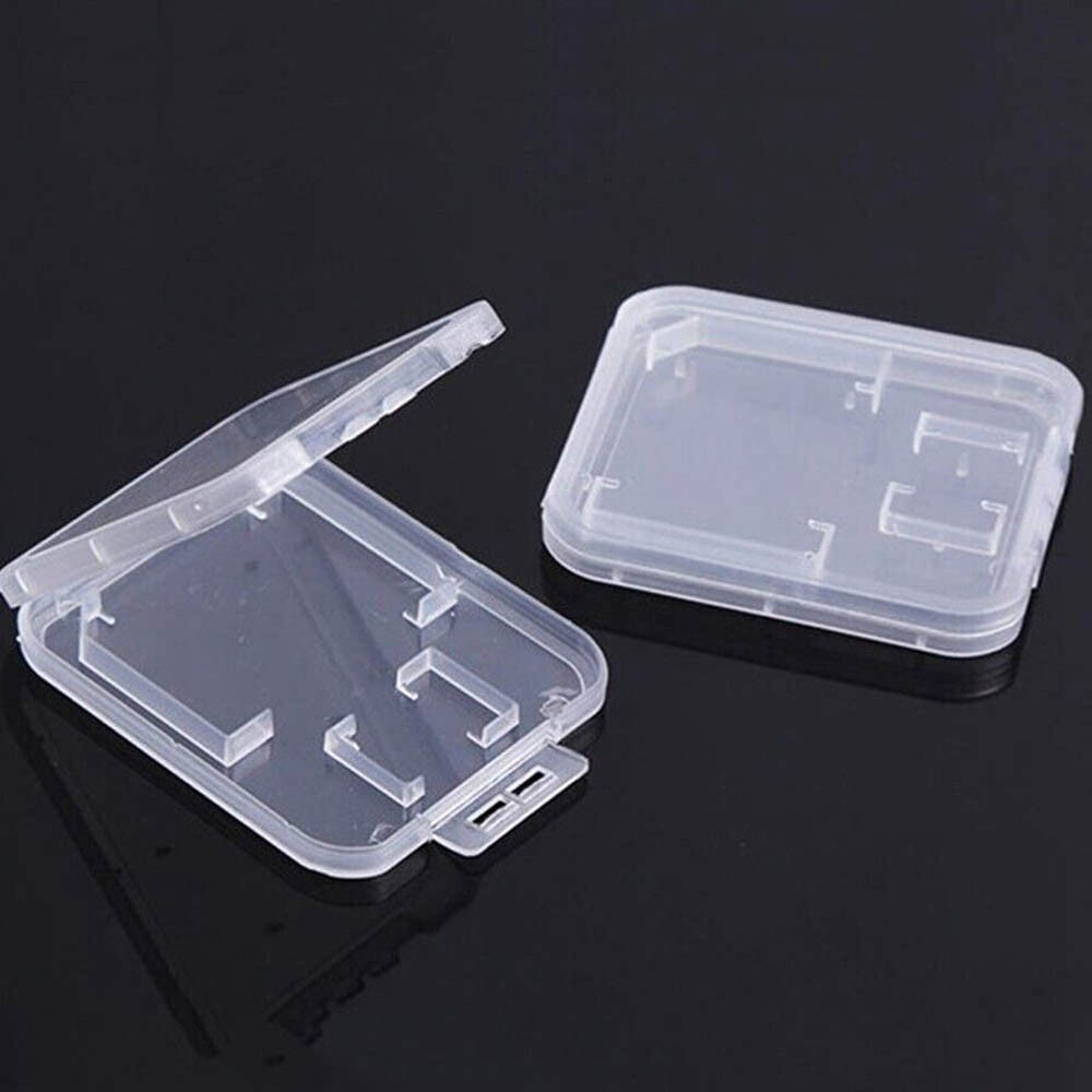40/80/120 Pcs Case Holder for Micro SD SDHC Memory Card Box Storage Hard Plastic