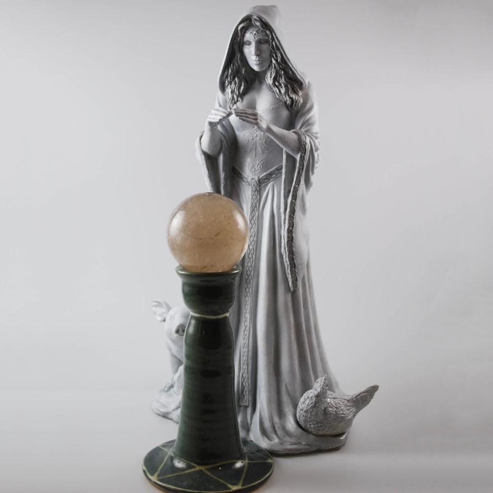 Cerridwen - Hand cast statue