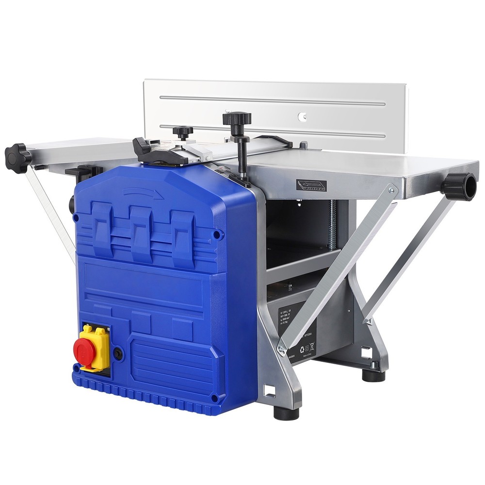 Thickness Planer Powerful Benchtop Planer Woodworking 1250W Worktable Planer US