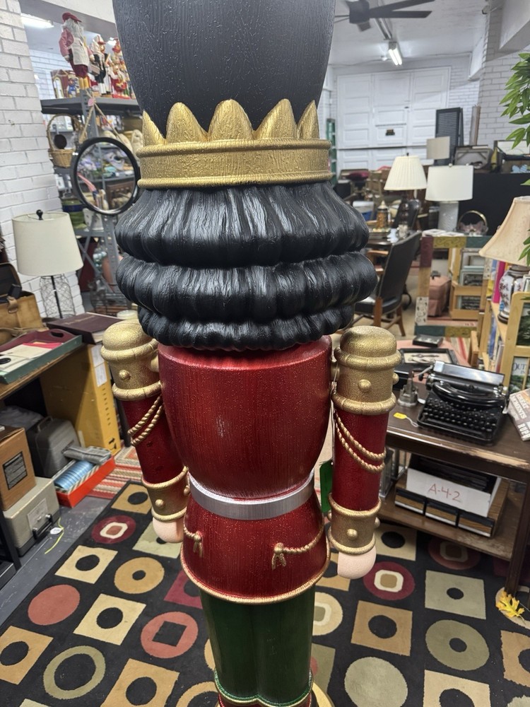 Large Plastic Light Up And Sound Nutcracker Local Pick Up Only