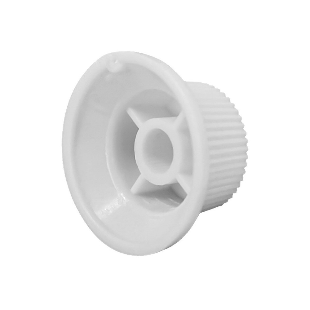 Sets of White 100 Volume & 100 Tone Knobs FD ST Style Guitar Knobs Plastic
