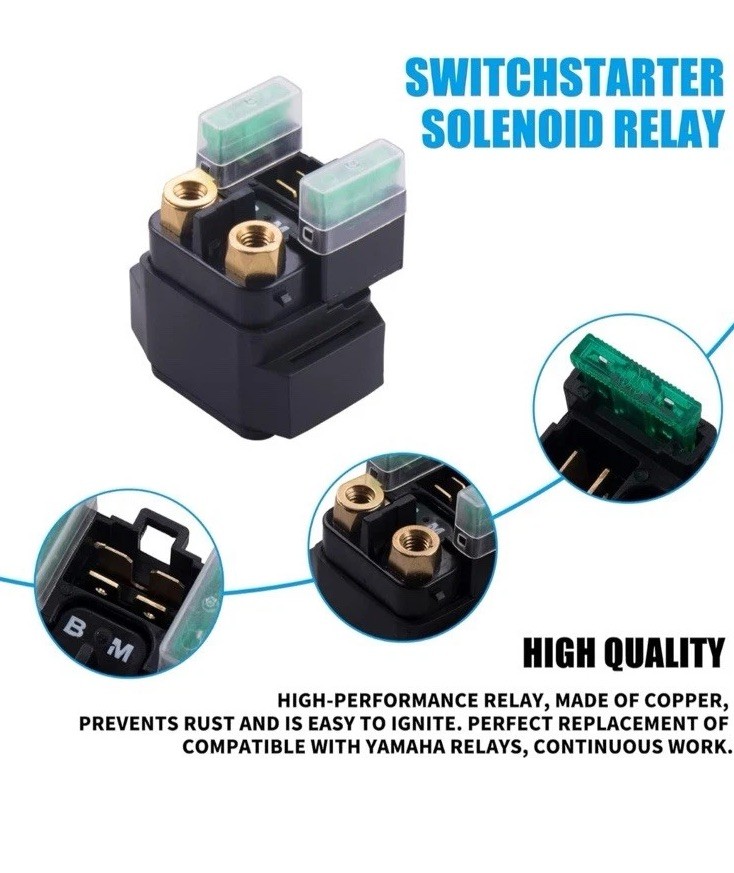 Left Handlebar Control Engine Start Run Off Headlight Switch Switch Solenoid