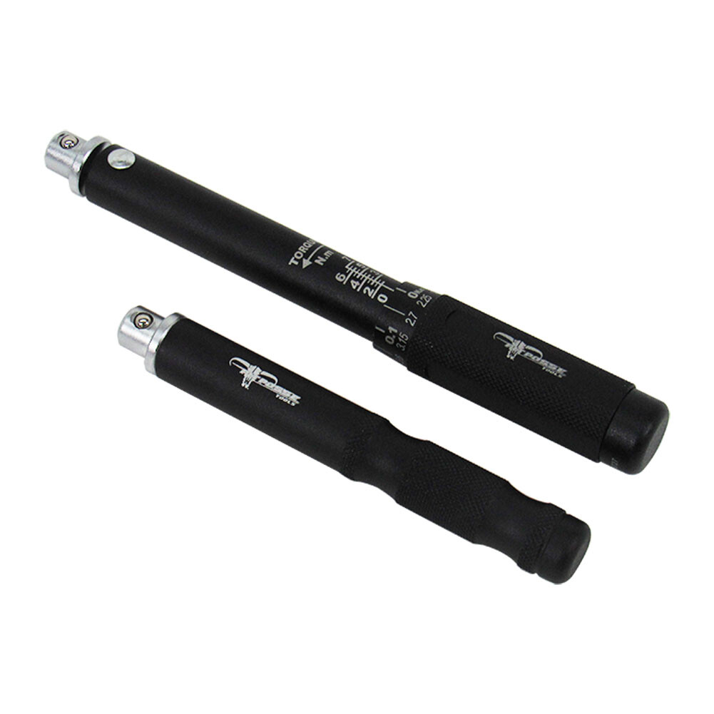 Pit Posse Motorcycle Wheel Spoke Torque Wrench Adjustable V2 Key Universal Set