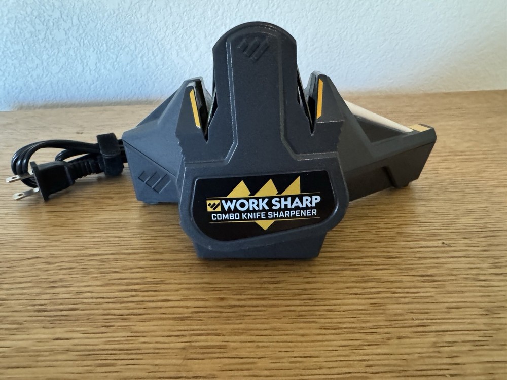 Work Sharp WSCMB Combo Electric Manual Knife Sharpener