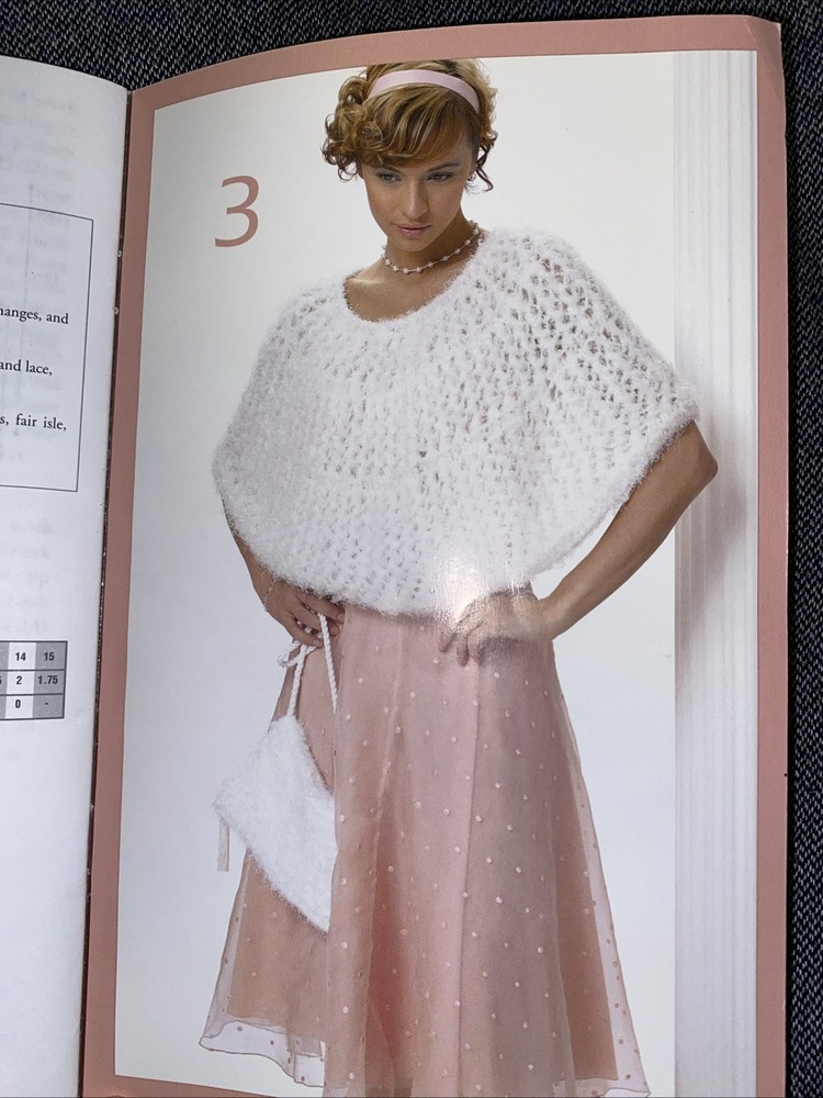 Patons Alluring Pattern Booklet / Leaflet Coat, Stole, Capelet, Bolero