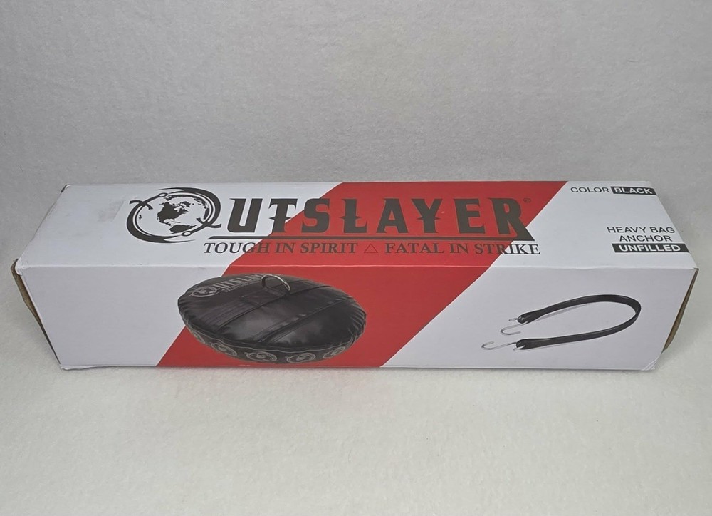 Outslayer Double End Heavy Bag Anchor (Unfilled) Includes Bungee