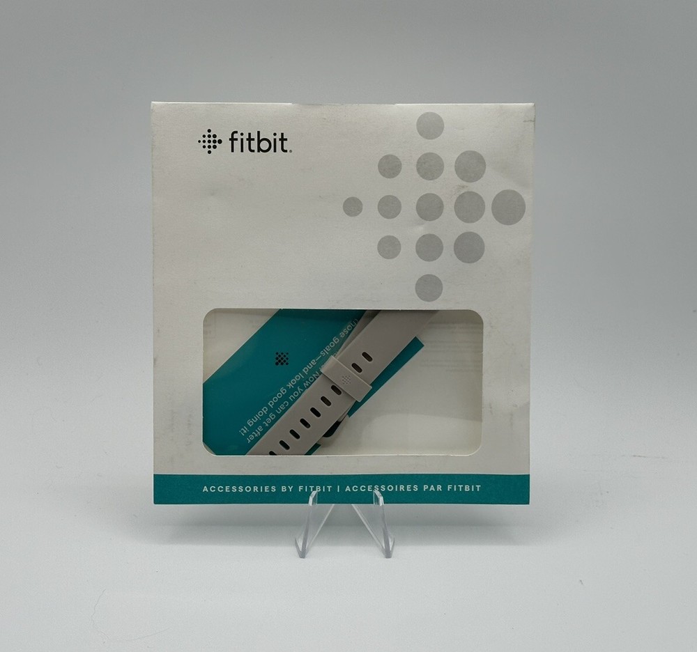 New Genuine Fitbit Inspire 2 Band, Large, Lunar White