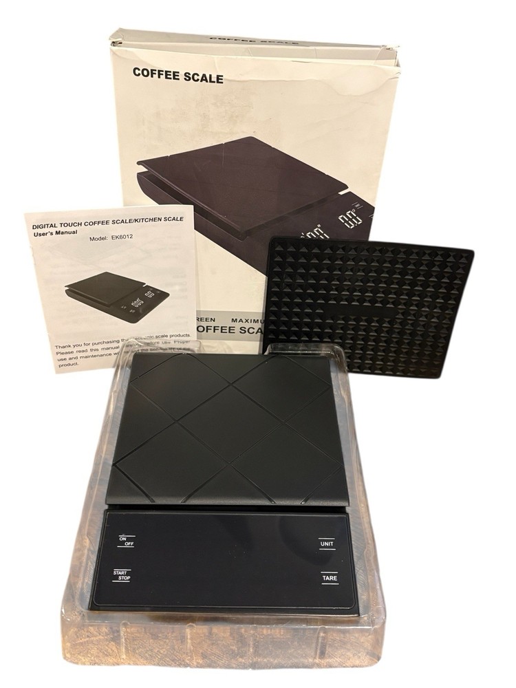 Coffee Scale LED screen Max Weight 3000G Black