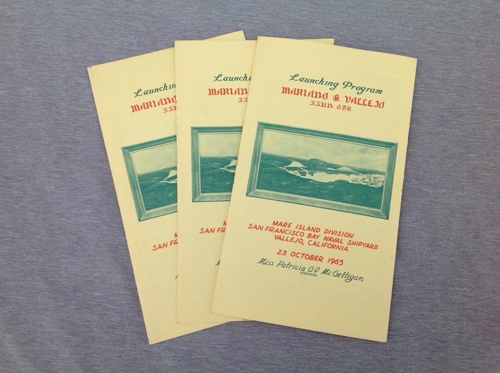 3 1965 Mare Island Navy Yard Programs