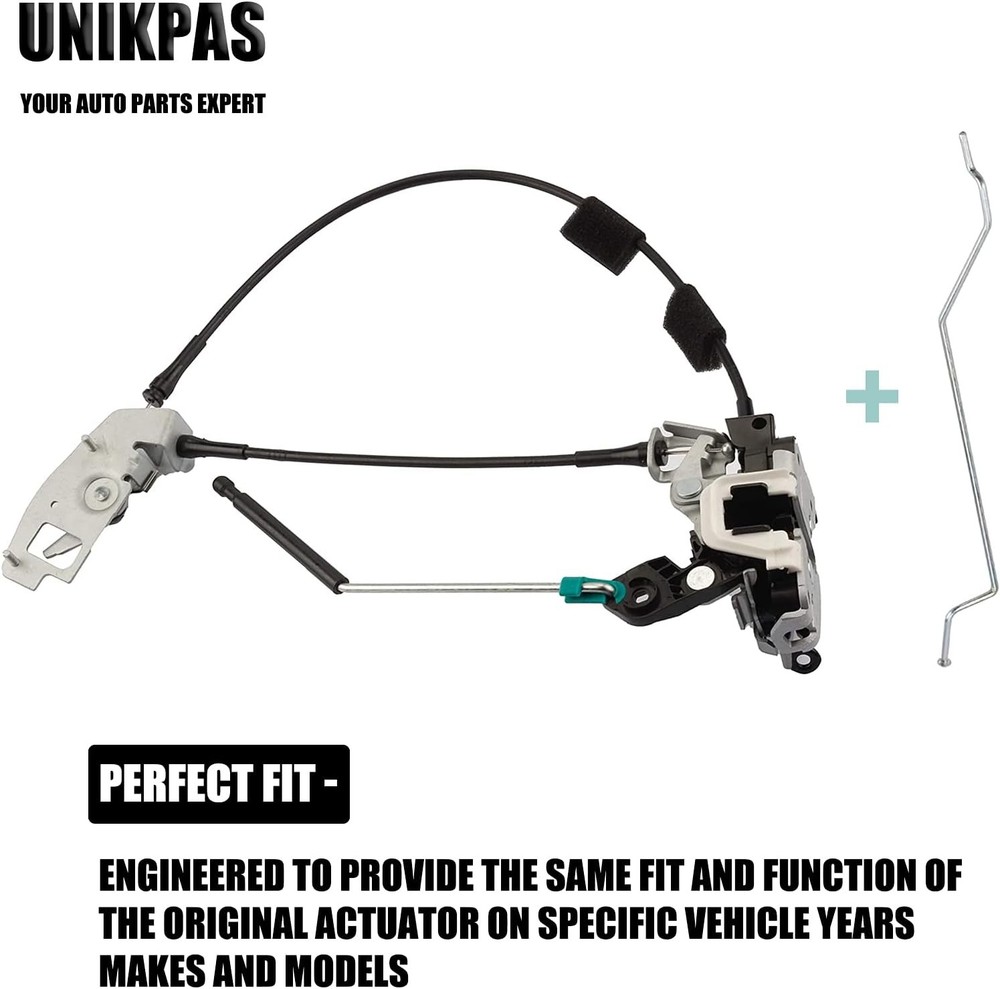 Rear Right Door Latch Assembly for Ford E150 E250 E350 Van 1992-2019