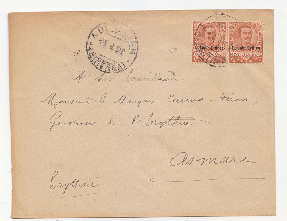 CC24-ERITREA-ADI Caieh X Asmara 1922