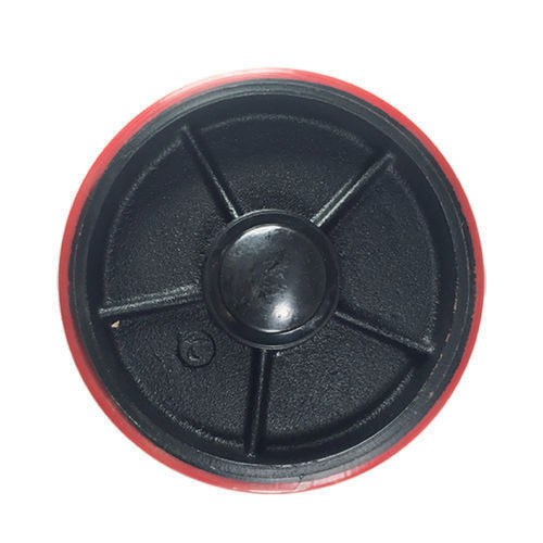 Brand New Pallet Jack Steer Wheels With Bearings Poly Tread - 1 EA