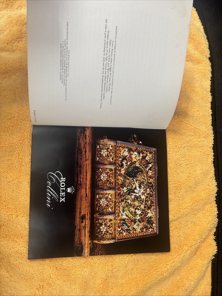 Rolex Cellini Catalog / Brochure