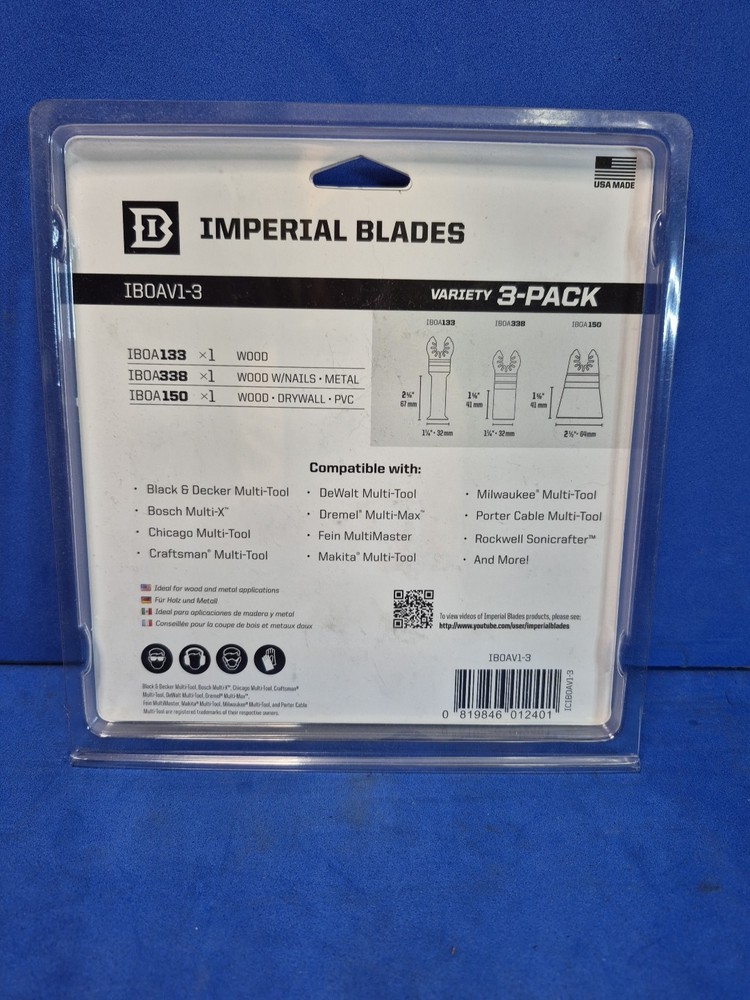 Imperial Blades Oscillating Tool Blades