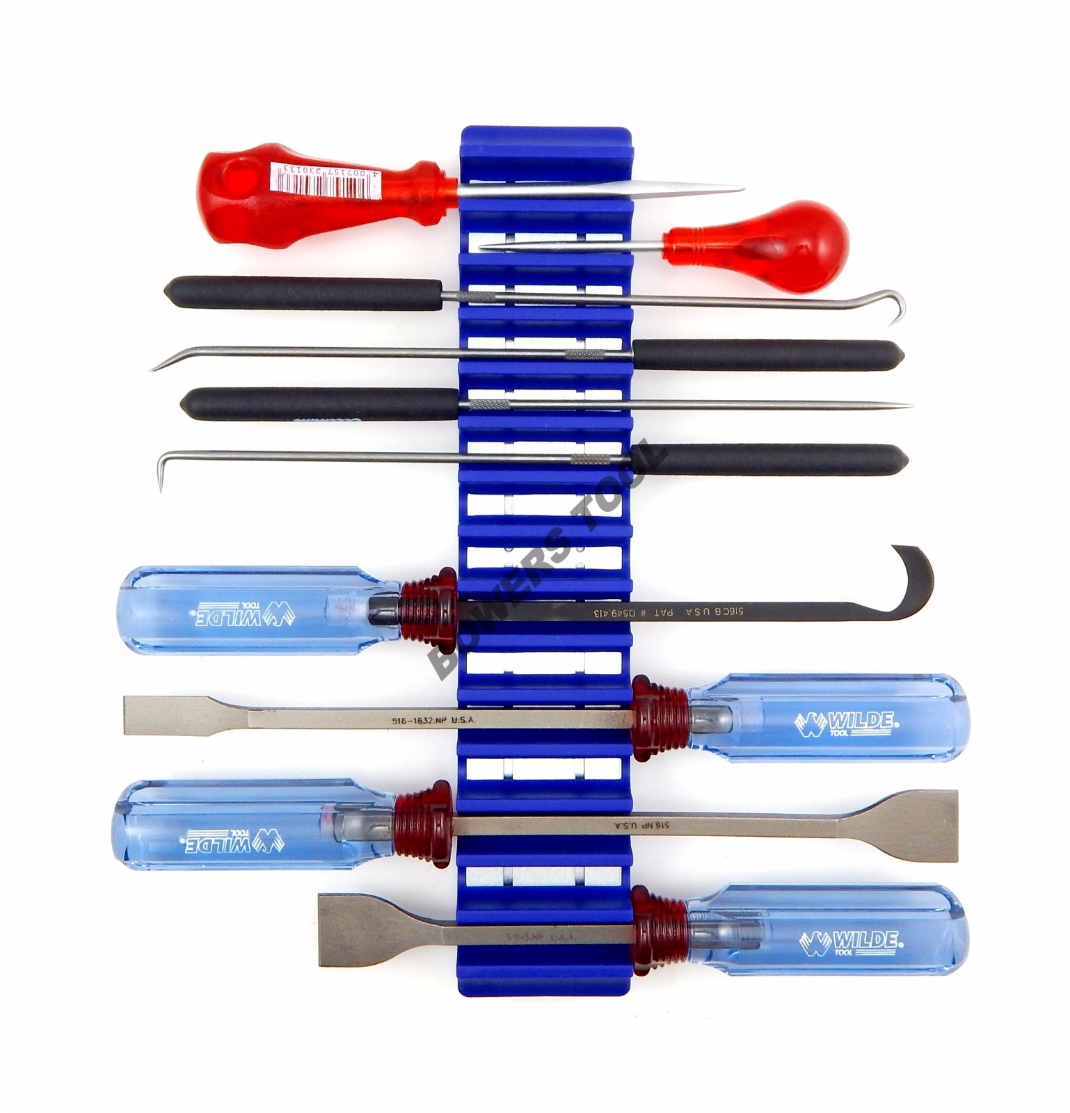 Mechanics Time Saver 15 Slot Universal Magnetic Screwdriver Wrench Rack Holder