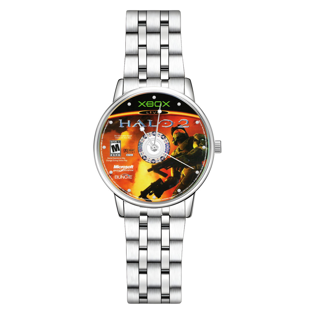 Master Chief Halo 2 Engraved Wrist Watch