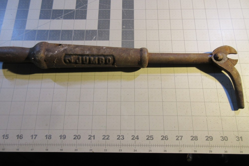 Nail Puller, Slide hammer style, Jumbo no. 2 prior owned