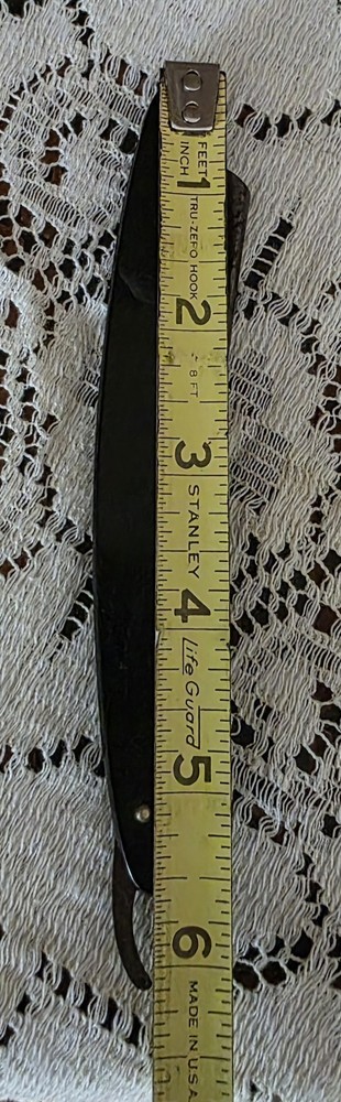Antique Straight Razor Difficult To Identify