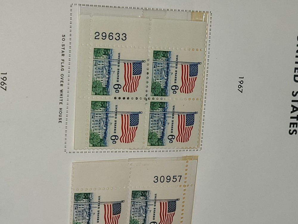 HARRIS LIBERTY BLOCK Postage Stamp Album with appx 172 block stamps