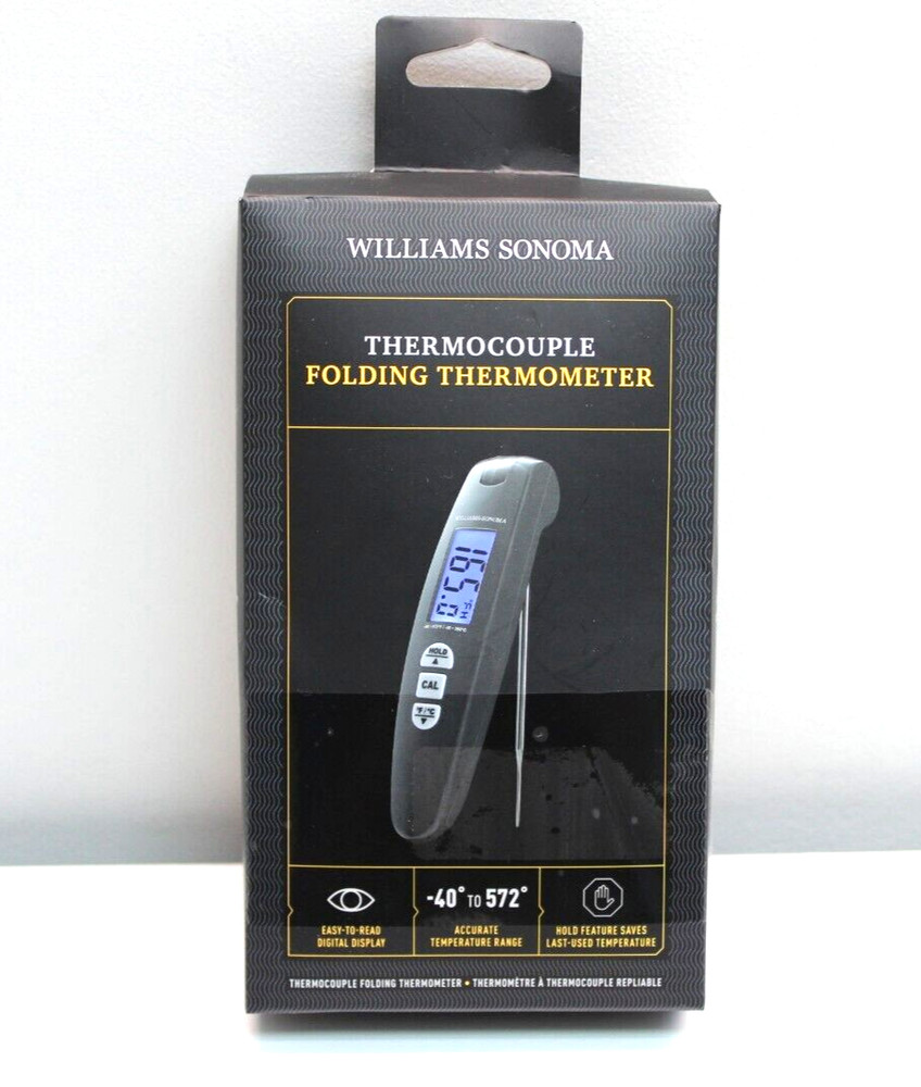Williams Sonoma Thermocouple Folding Thermometer. BRAND NEW