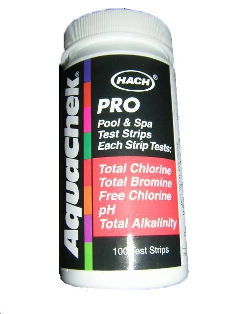 Aquachek PRO by HACH 100 5 Way Test Strips Kit for Pool Spa Hot Tub Water 511710